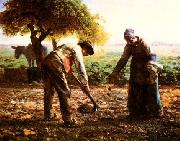 Jean Francois Millet L'Angelus Germany oil painting reproduction